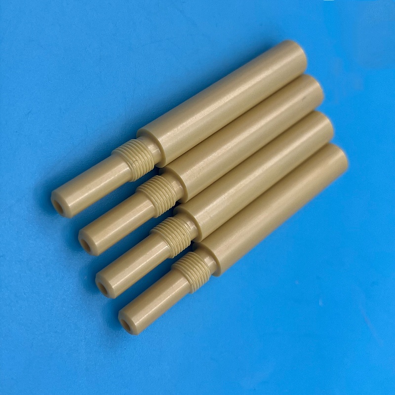 Customized magnesium-stabilized zirconia threaded tube