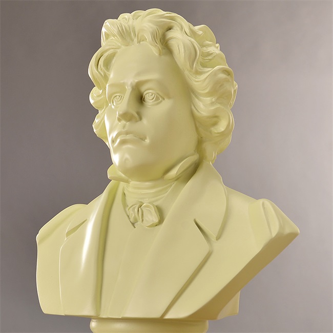 Beethoven's portrait statue