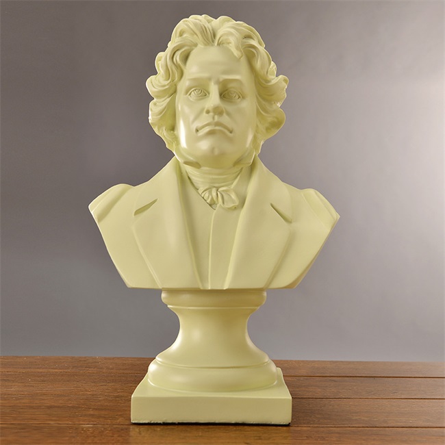 Beethoven's portrait statue