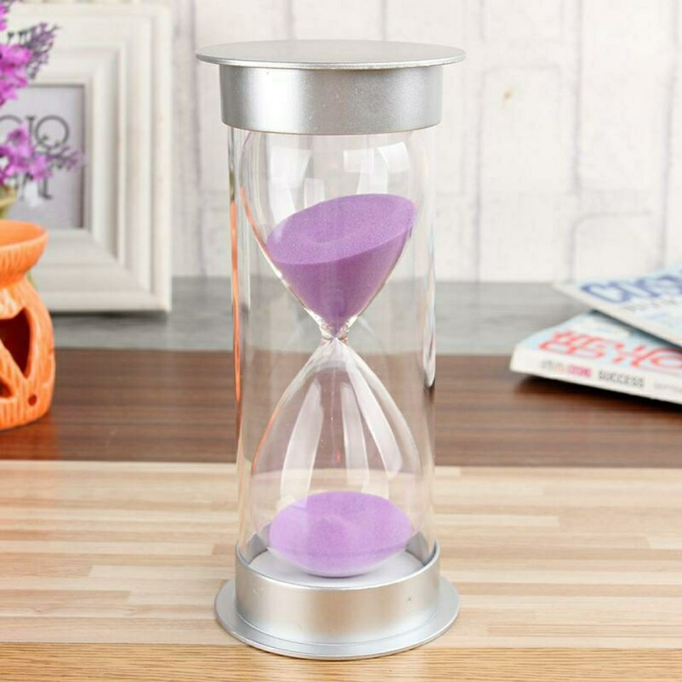 Double cone time hourglass ornament