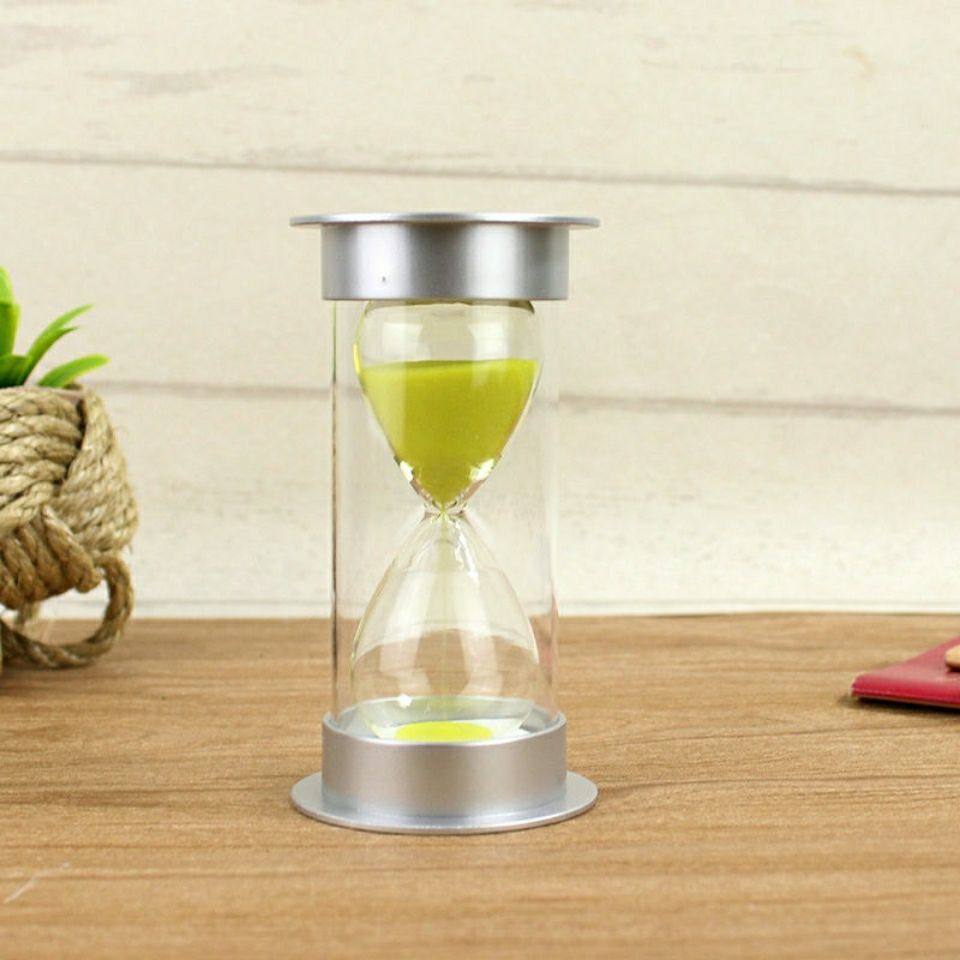 Double cone time hourglass ornament