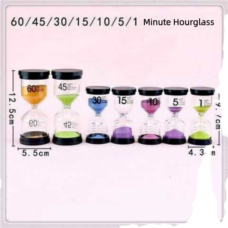 Double spherical hourglass timer