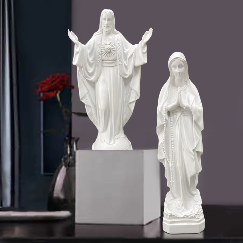 Religious figure statue ornaments