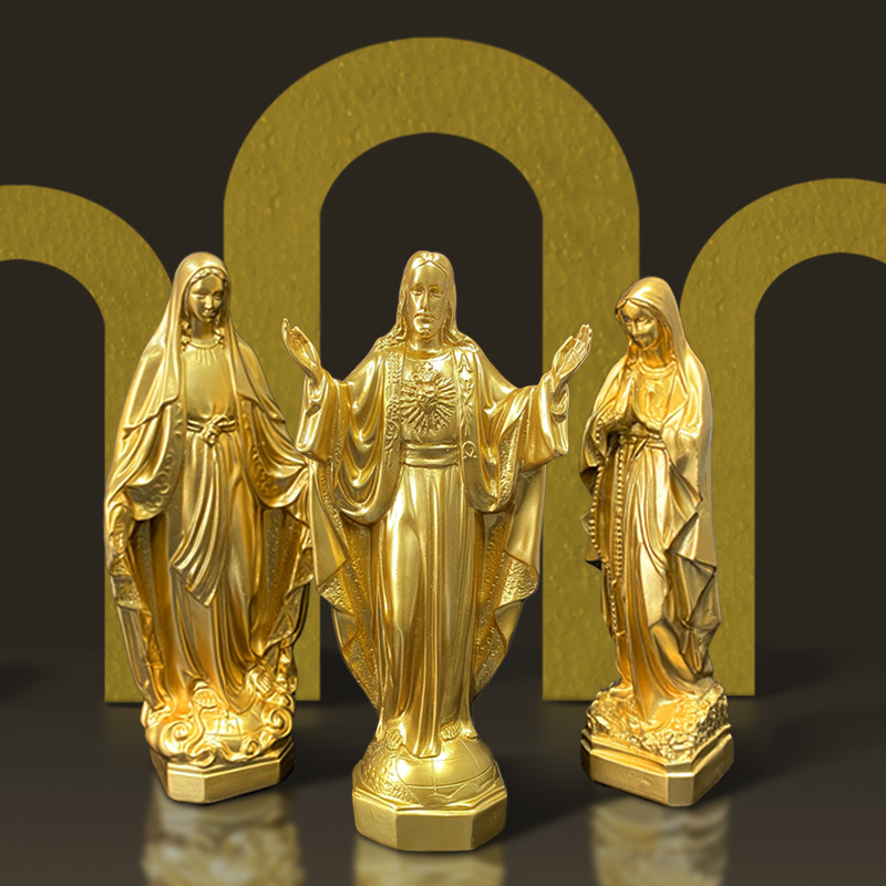 Religious figure statue ornaments