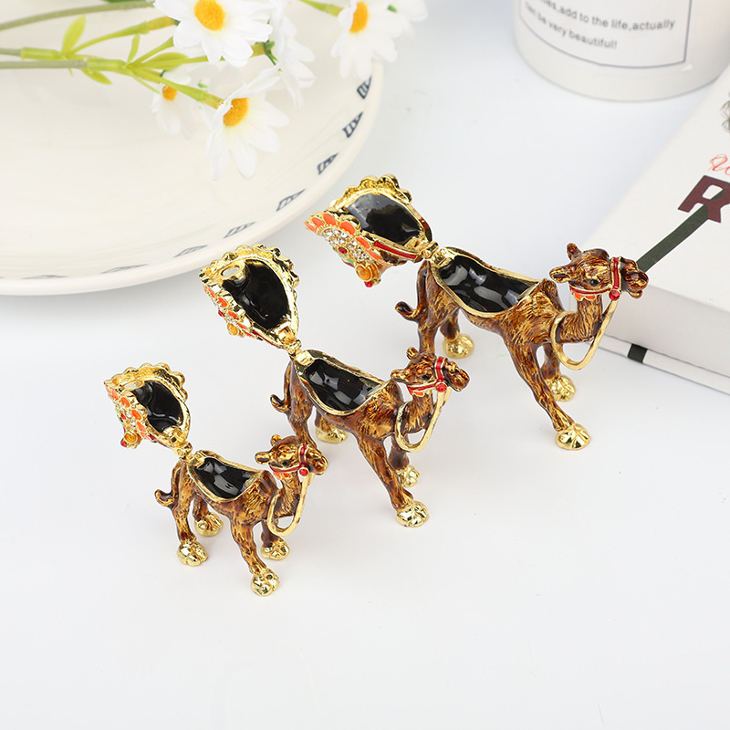 Camel painted multifunctional box gift