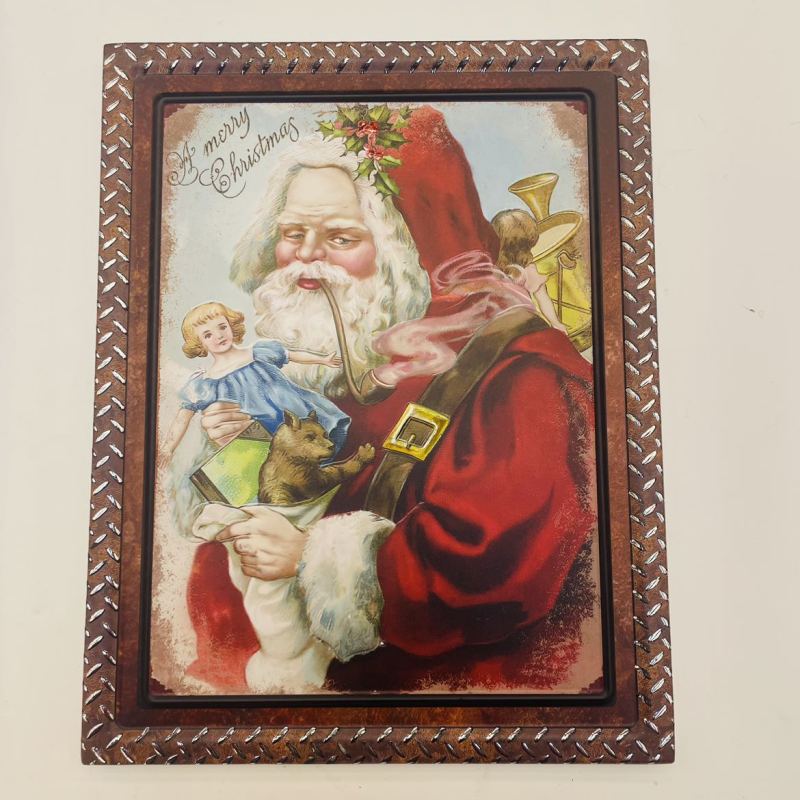 Christmas series iron mural painting