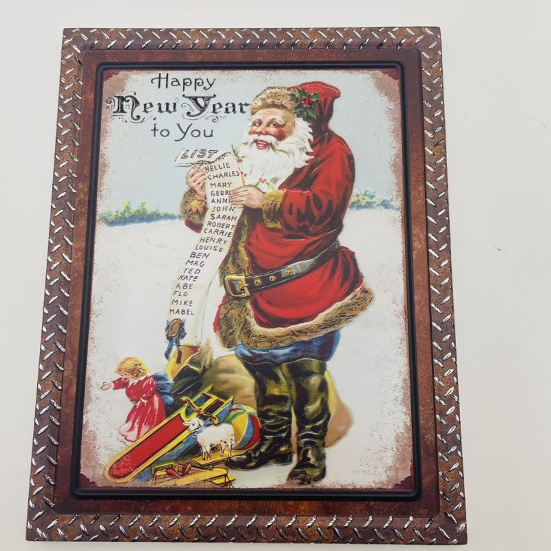 Christmas series iron mural painting