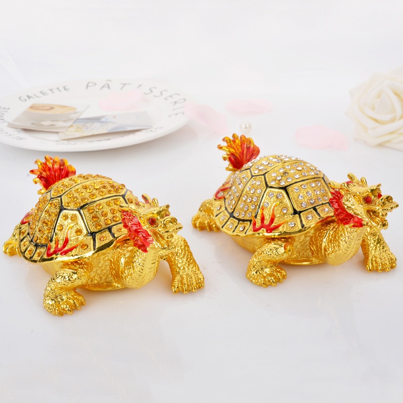 Dragon Turtle Ornament Jewelry Box