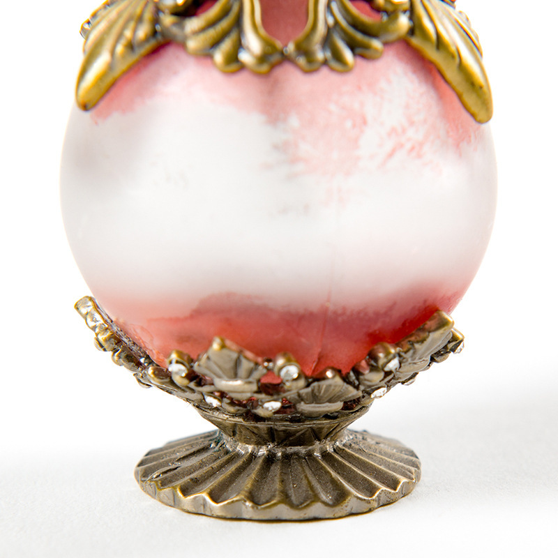 Metal enamel perfume bottle