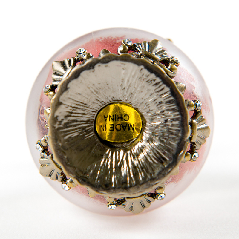 Metal enamel perfume bottle