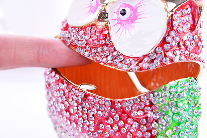Owl shaped jewelry box