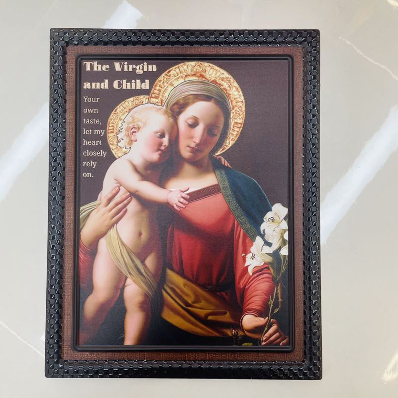 Religious series of wrought iron murals