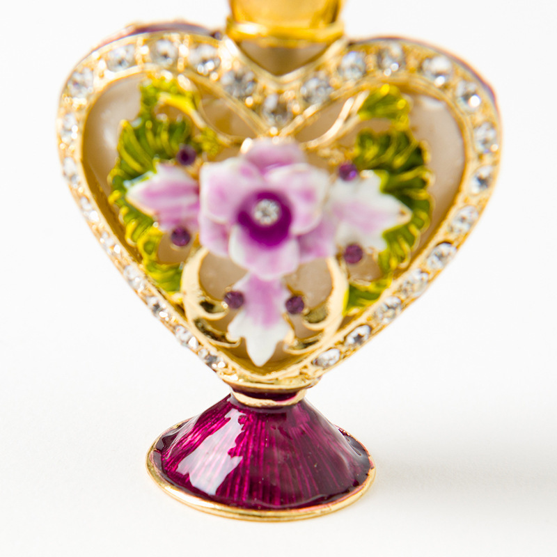 Poplar flower Shadow Pattern perfume Bottle