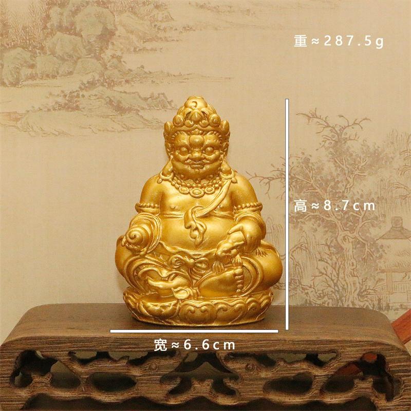 Brass material Buddha statue shaped ornament