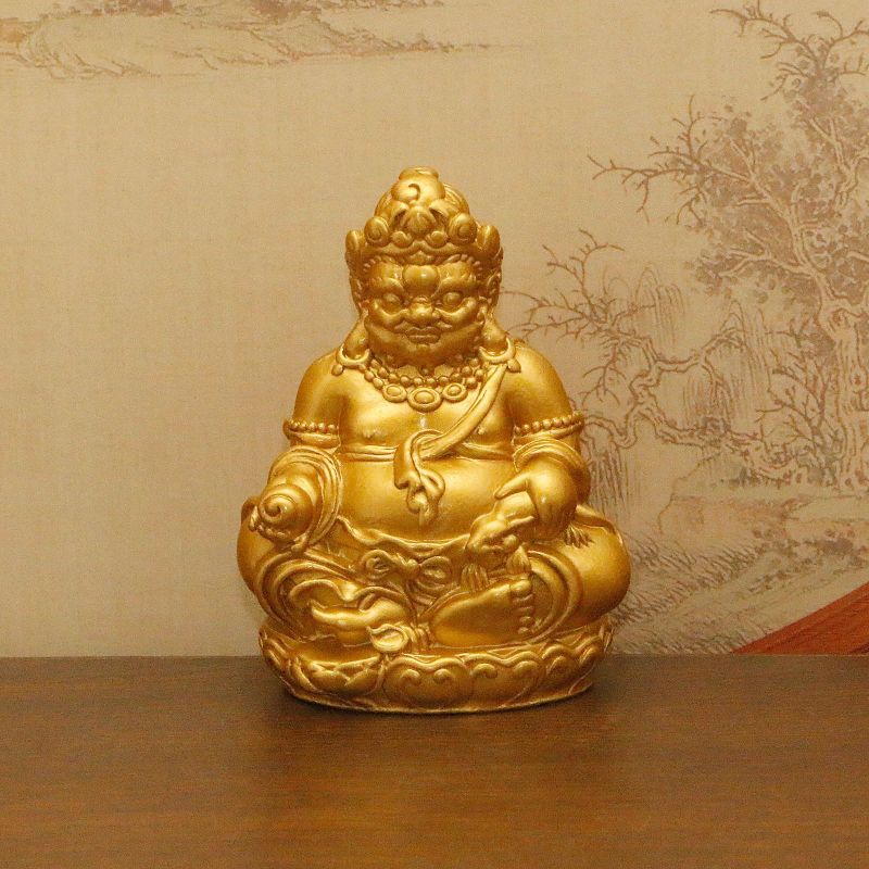 Brass material Buddha statue shaped ornament
